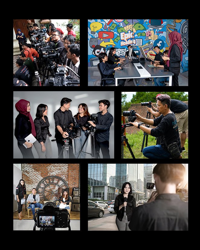 Behind the scenes